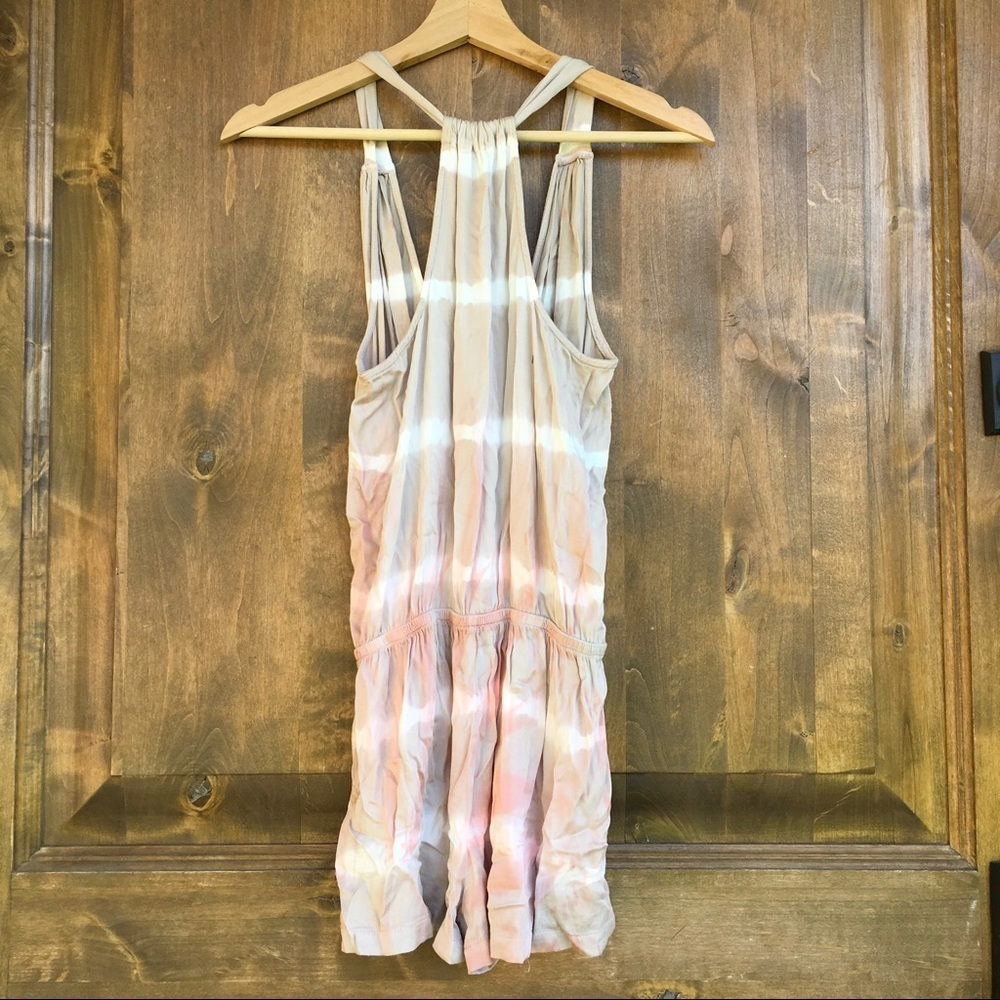 Gypsy 05 tie dye Romper/ swim cover up/ one piece - Picture 3 of 6